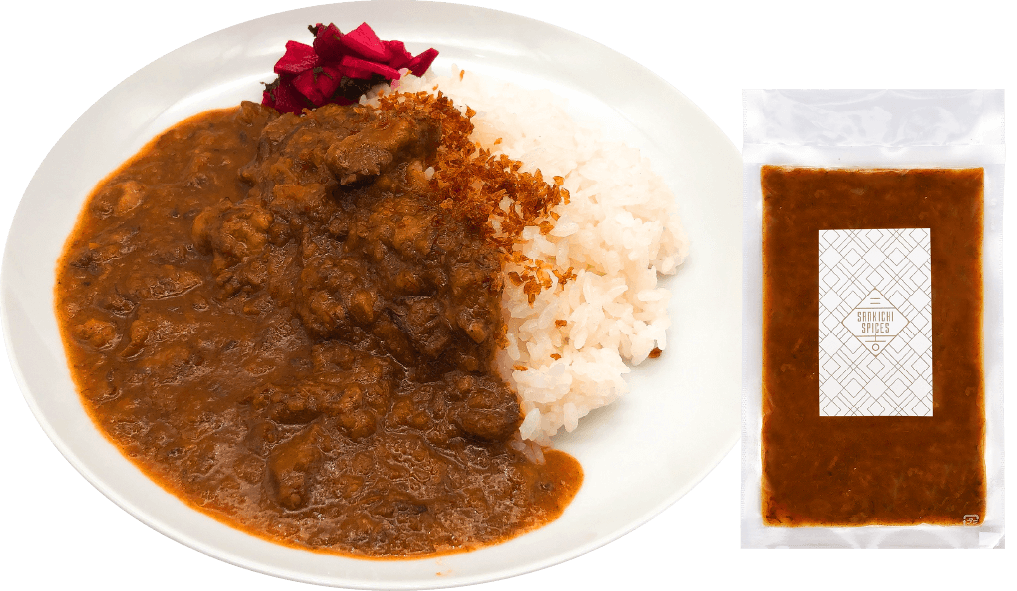 三吉欧風カレーの写真